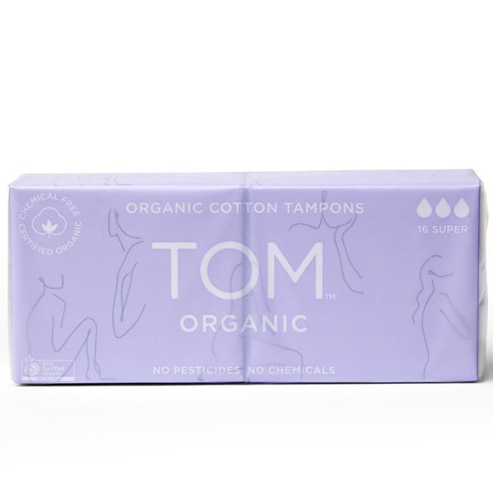 TOM ORGANIC Tampons Super 16