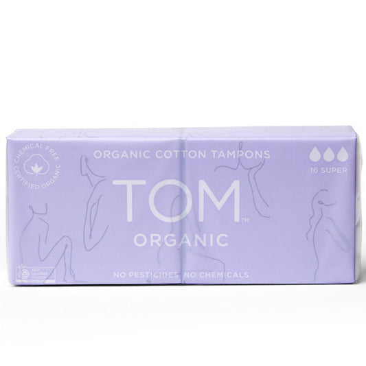 TOM ORGANIC Tampons Super 16